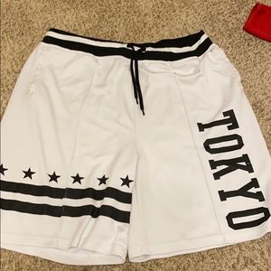 Tokyo white shorts